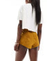 Фото #4 товара ASOS DESIGN suedette micro shorts in tan