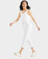Фото #2 товара Джинсы Style & Co женские High-Rise Cuffed Capri, созданные для Macy's