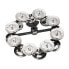 Фото #1 товара Meinl HiHat Tambourine HTHH2BK, Metal, Steel Jingles,DoubleRow