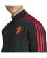 Фото #3 товара Men's Black Manchester United DNA Full-Zip Track Top