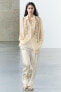 Zw collection sequinned oversize shirt