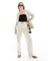 Фото #2 товара Vero Moda Rita relaxed dad trouser co-ord in stone