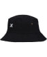 ფოტო #1 პროდუქტის Men's Black Logo Bucket Hat
