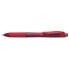 Фото #1 товара Pentel Energel X 1.0 - Clip-on retractable pen - Red - Red - Plastic - 1 mm - Ambidextrous