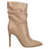 Фото #1 товара Nine West Jenn Stiletto Heels Slouch Pointed Toe Pull On Womens Beige Dress Boo