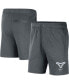 ფოტო #4 პროდუქტის Men's Gray Texas Longhorns Fleece Shorts