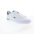 Фото #3 товара Lacoste Powercourt 2.0 123 1 Mens White Leather Lifestyle Sneakers Shoes