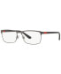 ფოტო #1 პროდუქტის PH1190 Men's Rectangle Eyeglasses