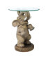 Фото #1 товара Good Fortune Elephant Glass-Topped Table