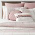 Фото #1 товара 8pc King Stripe Boho Comforter Set Mauve - Threshold