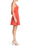 Фото #2 товара Adelyn Rae 243173 Womens Jinni Woven Popover Fit & Flare Dress Red Size X-Small