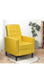 Фото #4 товара Modern Fabric Push-Back Recliner Chair with Button-Tufted Back and Thick Cushion
