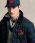 Фото #3 товара Men's Logo Plaid Barn Coat