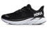 Кроссовки женские HOKA ONE ONE Clifton 8 Wide черные широкие 1121375-BWHT 42.5 - фото #1