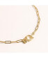 ფოტო #3 პროდუქტის 18K Gold Plated Chain - Elaine Necklace 20" For Women