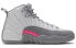 Air Jordan 12 Retro Wolf Grey Vivid Pink GS 2016 510815-029 Sneakers