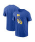 Фото #2 товара Men's Royal Los Angeles Rams Local Essential T-shirt