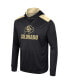 Фото #2 товара Men's Black Colorado Buffaloes Warm Up Long Sleeve Hoodie T-shirt