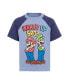 Toddler Boys Nintendo Yoshi Toad Donkey Kong Baby 3 Pack T-Shirts to Red / Blue / Grey, 3T - фото #4