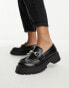 ASOS DESIGN Masterpiece chunky loafer in black Черный, 37 - фото #4