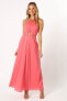 ფოტო #1 პროდუქტის Women's Carton Halterneck Maxi Dress