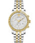 Men's Swiss Chronograph V-Chrono Two-Tone Bracelet Watch 45mm