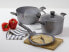 Фото #5 товара AMBITION Low Saucepan Induction with Glass Lid Various Designs (28 cm - 5.2 L)