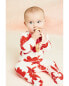 Фото #13 товара Baby 2-Way Zip Floral Cotton Sleep & Play Pajamas NB