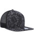 ფოტო #2 პროდუქტის Men's Black Detroit Tigers Repeat A-Frame 9FIFTY Trucker Snapback Hat