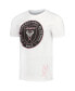Фото #2 товара Men's White Inter Miami CF Crest T-shirt