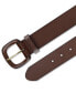 Фото #3 товара Women's Leather Wrapped Buckle Belt