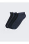 Фото #2 товара Aymira Giyimden Erkek Patik Çorap 7'li Pamuk Karışımlı Esnek Kumaştan