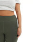 In The Style Plus high waist legging in khaki