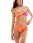 Noisy May bikini botton in orange Оранжевый, XL - EU 42 - фото #4