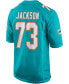 Фото #2 товара Men's Austin Jackson Aqua Miami Dolphins Game Jersey