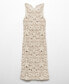Фото #6 товара Women's 100% Cotton Crochet Dress