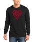 Фото #1 товара Men's Crazy Little Thing Called Love Word Art Long Sleeve T-shirt