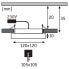 LED-Einbauleuchte Areo XIV