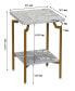 Фото #4 товара Crown Modern Marble Bed Side Table