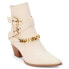 Фото #2 товара COCONUTS by Matisse Jill Pull On Pointed Toe Booties Womens Off White Casual Boo