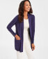 Фото #9 товара Women's Button-Sleeve Flyaway Cardigan, XS-4X, Created for Macy's