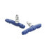 ASHIMA E-Bike 72 mm Brake Pads Blue / Silver - фото #1