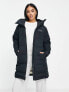 Columbia Opal Hill Mid hooded down jacket in black