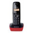 Фото #3 товара Panasonic KX-TG1611 - DECT telephone - 50 entries - Caller ID - Black,Red