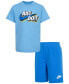 ფოტო #1 პროდუქტის Little Boys Fleece Short Set