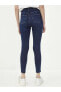 Фото #13 товара LCW Jeans Yüksek Bel Süper Skinny Fit Cep Detaylı Kadın Jean Pantolon