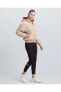 Фото #4 товара W Puffer Flexi Hooded Jacket Kadın Bej Mont S212007-211