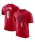 Фото #2 товара Men's Damian Lillard Red Portland Trail Blazers 2022/23 Statement Edition Name and Number T-shirt