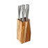 Фото #1 товара Набор ножей с деревянной подставкой 5five