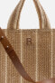 WOVEN SHOPPER BAG